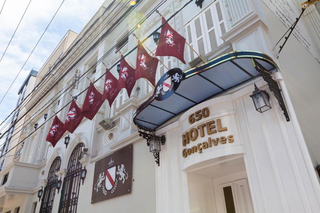 Hotel Goncalves- Proximo A Santa Casa De Porto Alegre Eksteriør billede