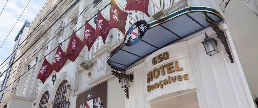 Hotel Goncalves- Proximo A Santa Casa De Porto Alegre Eksteriør billede